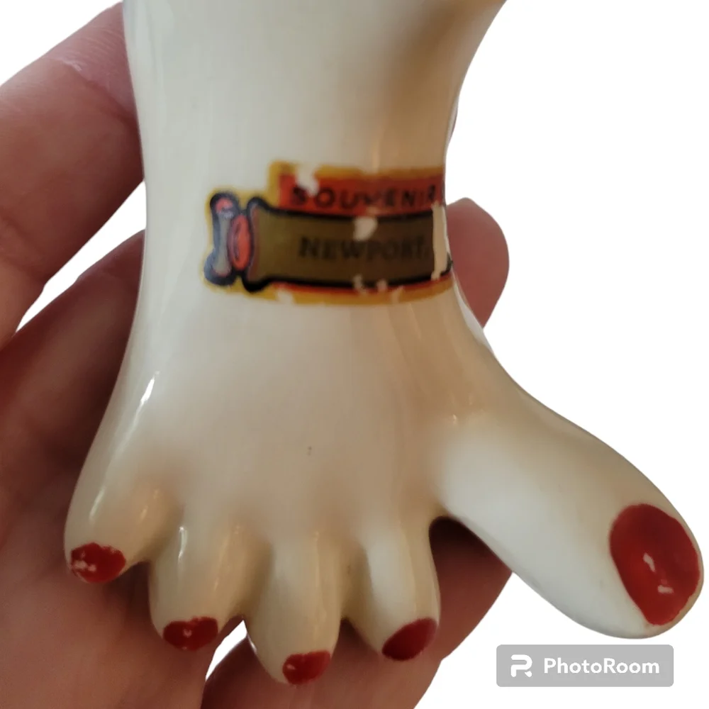 Vintage Feet Salt and Pepper Shaker Set